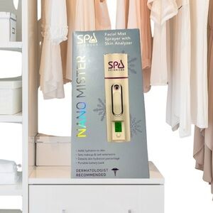 Spa Sciences Nano Mister Facial Mist Sprayer with Skin Analyzer
